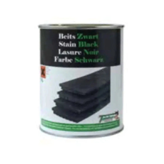Holz-Beton Holzlasur Schwarz