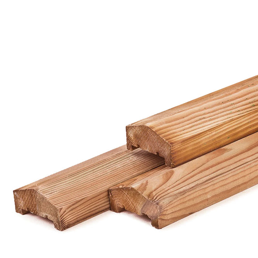 Holz-Beton - Abdeckleiste - Red Class Wood