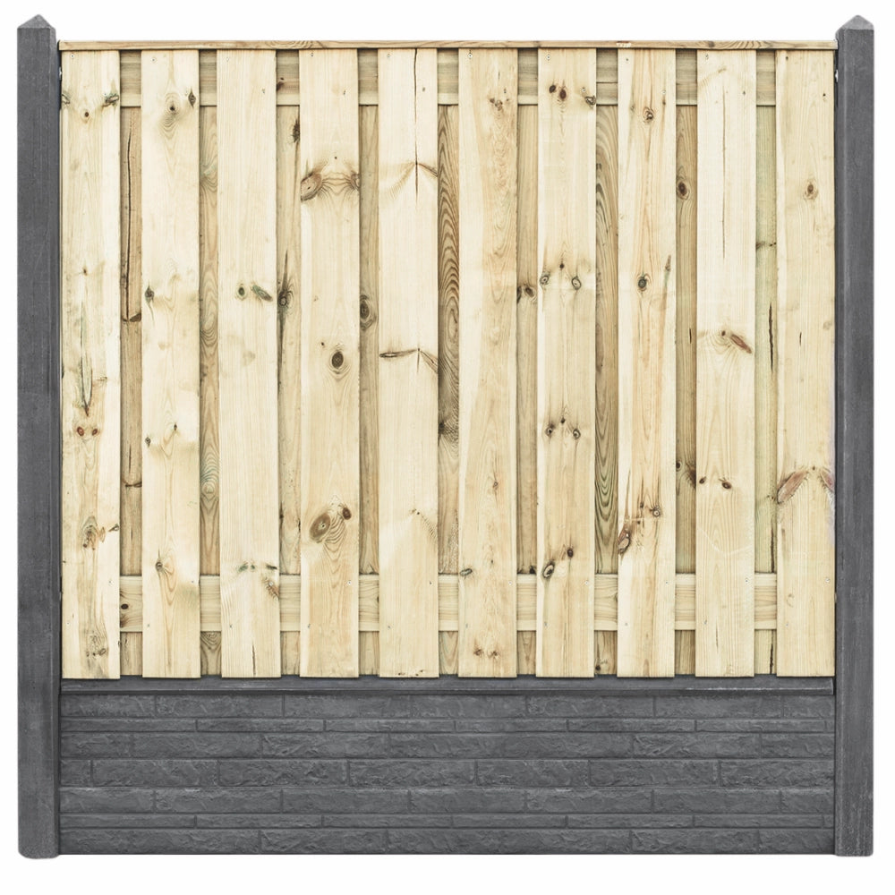 Holz-Beton - Endpfosten