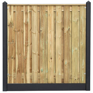 Holz-Beton - Endpfosten