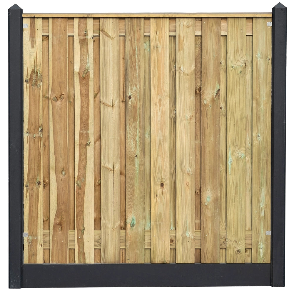 Holz-Beton - Endpfosten