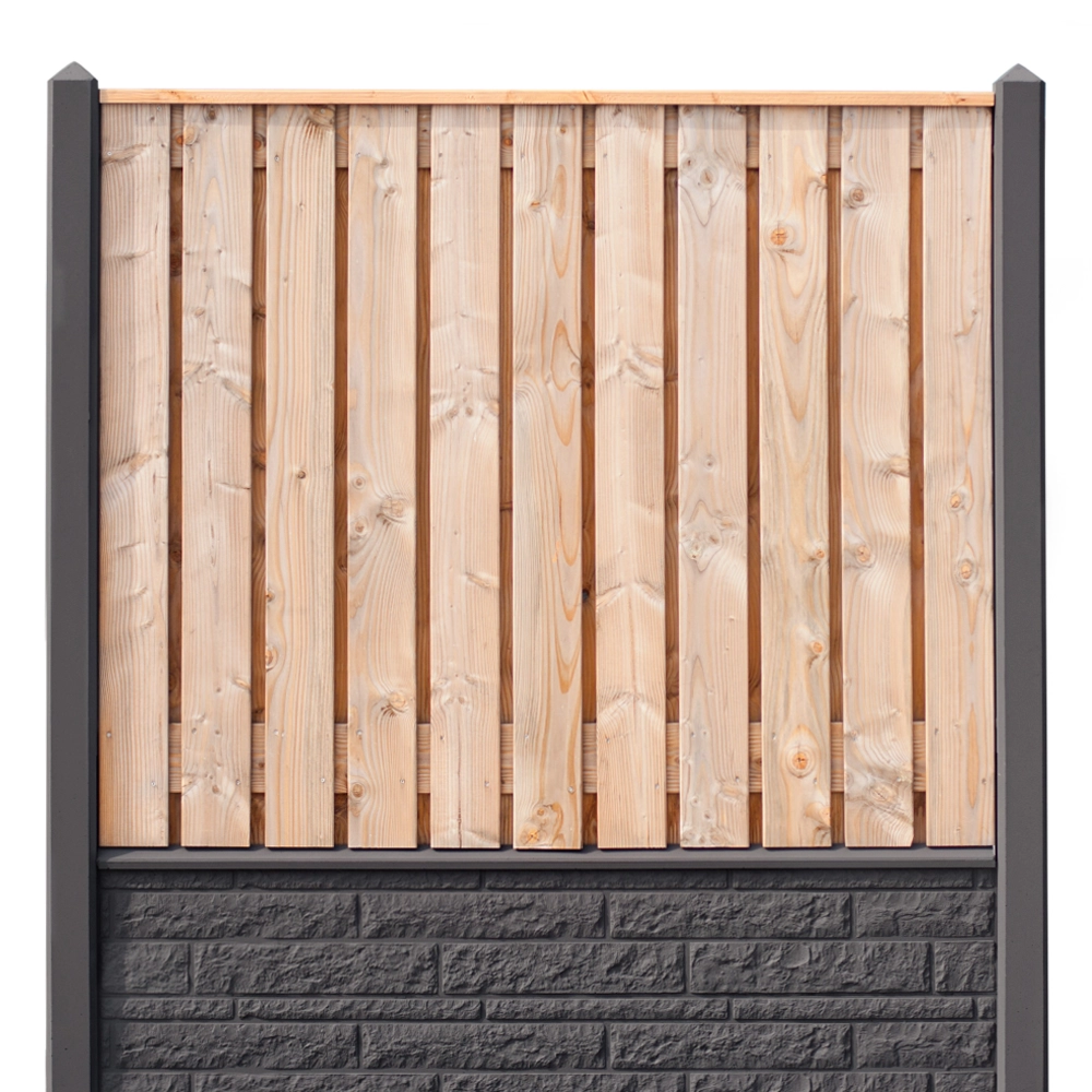 Holz-Beton - Endpfosten