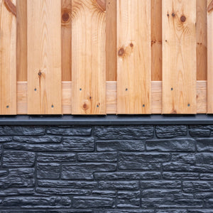 Holz-Beton - Sichtschutz - Red Class Wood