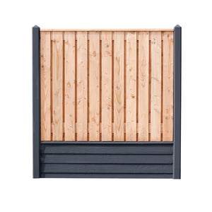 Holz-Beton - Endpfosten
