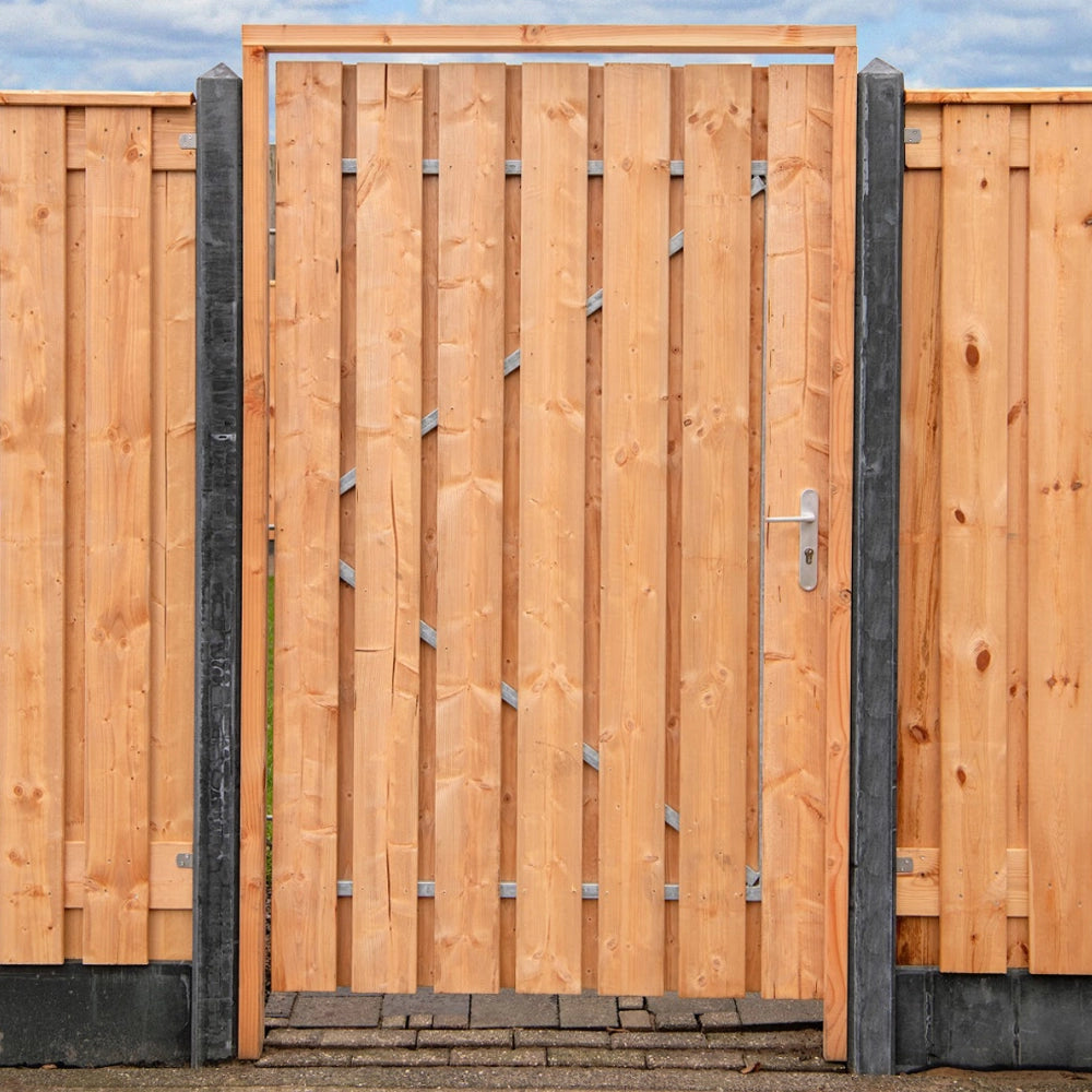 Holz-Beton - Endpfosten