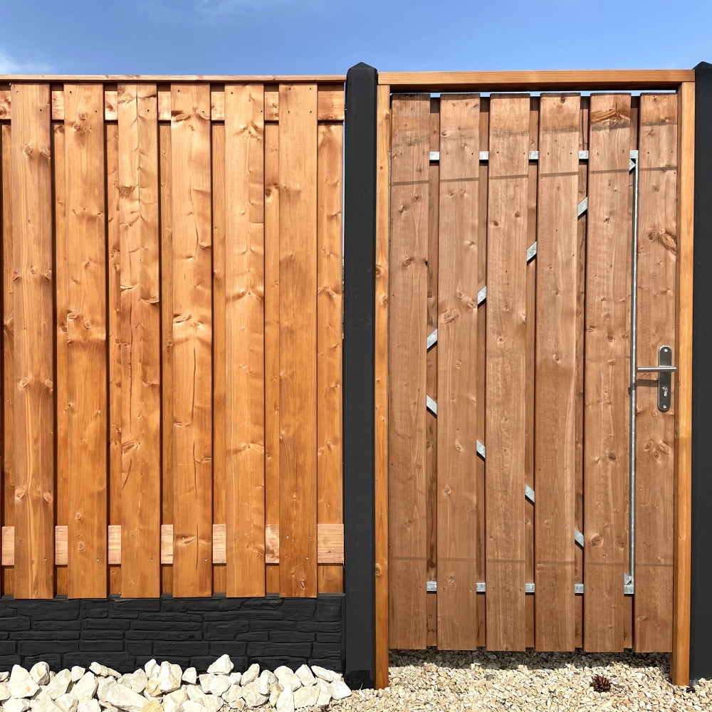 Holz-Beton - Endpfosten