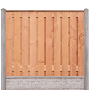 Holz-Beton - Sichtschutz - Red Class Wood