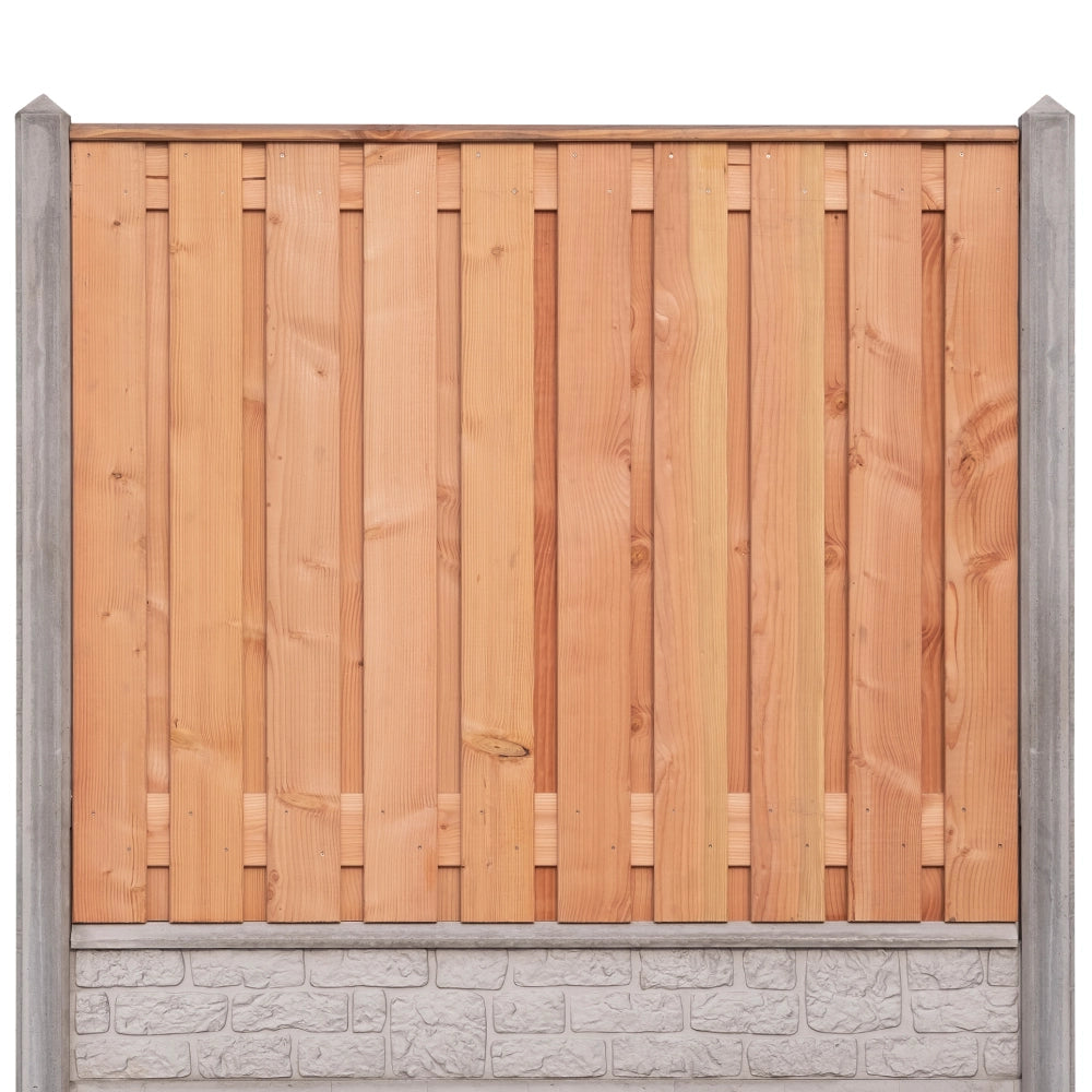 Holz-Beton - Sichtschutz - Red Class Wood