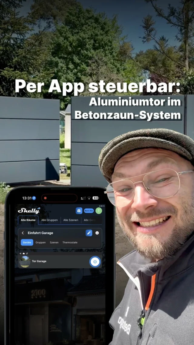 Ein schöner Betonzaun allein reicht nicht.
Denn was bringt dir das beste Design, wenn das Tor nicht mithält?
Deshalb setzen wir bei betonzaun.de auf hochwertige Aluminium-Tore, und in diesem Fall sogar mit Appsteuerung – modernes Design trifft smarte Technik!

Tipp: Lass dein Tor mit dem Zaun harmonieren – optisch und technisch.

______________
⠀
Bestellen Sie über unsere Website oder rufen Sie uns an oder schicken Sie uns eine Nachricht, um die Einzelheiten zu erfahren!

🌐 betonzaun.de
📞 02855 - 9389673
📧 office@betonzaun.de

#betonzaun #aluminiumtor #smarthome #appsteuerung #designtriffttechnik #betonzaunliebe #modernbauen #qualitätsetztdurch #toranlage #betonzaunsystem #handwerk #bauideen #shelly